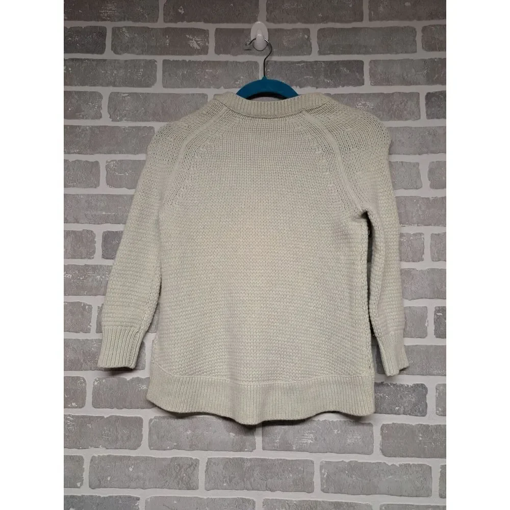 J.Crew Italian Cashmere Knit Mock Neck‎ Long Sleeve Soft Sweater Size XXS